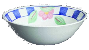 BOWL ROUND 21cm*HOPSCOTCH BL