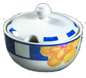SUGAR BOWL LARGE 0.35 l*HOP.BL