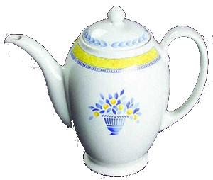 KAFFEEKANNE 1,50L * - JARDINIERE GELB - JOHNSON BROTHERS