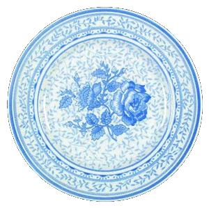 FLAT PLATE 20cm * - CHELSEA ROSE - JOHNSON BROTHERS