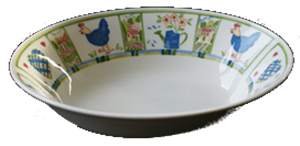 BAKER OVAL   22cm MEADOW BROOK