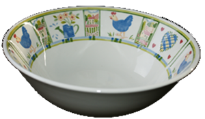 SCHALE RUND  21cm MEADOW BROOK