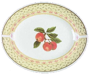 PLATTE OVAL 31CM - FRUIT SAMPLER - JOHNSON BROTHERS