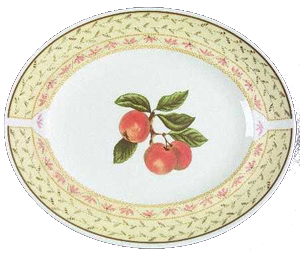 PLATTE OVAL 35CM - FRUIT SAMPLER - JOHNSON BROTHERS