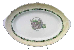 PLATTE OVAL 31cm - ARCADIA - JOHNSON BROTHERS