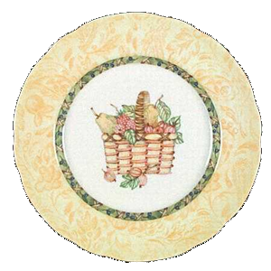 TELLER FL.22cm "PEAR" - ARCADIA - JOHNSON BROTHERS