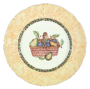 TELLER FL.22cm "PLUM" - ARCADIA - JOHNSON BROTHERS