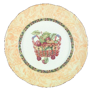 TELLER FL.22cm "CHERRY" - ARCADIA - JOHNSON BROTHERS