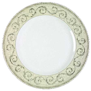 ROUND PLATE 31cm - ACANTHUS CREAM - JOHNSON BROTHERS
