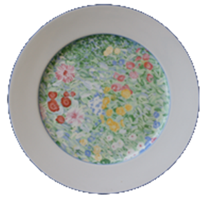 TELLER FLACH  21cm     AURELIE