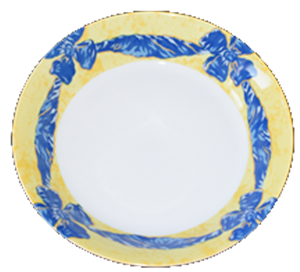 COUP-TELLER 19,5cm RUBANS/BLAU
