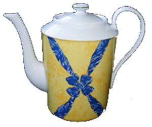 KAFFEEKANNE        RUBANS/BLAU