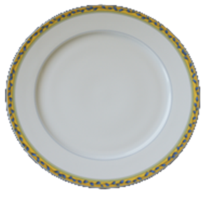 TELLER FLACH  27cm    SANTORIN