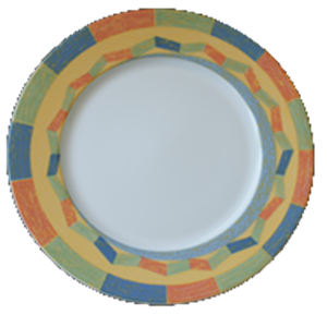 TELLER  FLACH 27cm      SAFRAN