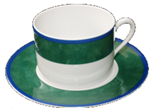 KAFFEETASSE M. U.    TEND.grün