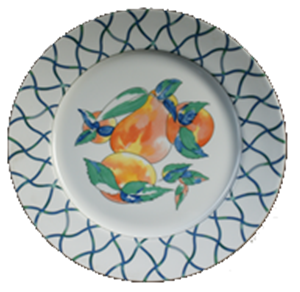 PLATE FLAT 21cm TONELLE/FR