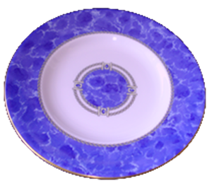 TELL."ACCENT"20cm *MEDICI BLAU