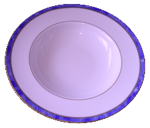 TELLER TIEF  23cm  MEDICI BLAU