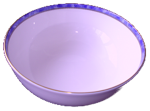 SCHALE RUND  25cm  MEDICI BLAU