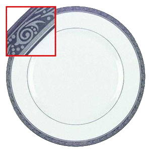 TELLER FLACH 27cm    DAVHAM/PL