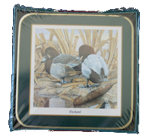 6 UNTERSETZER 10cm*FUR&FEATHER