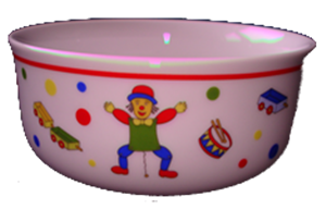 SCHÄLCHEN 13cm           CLOWN