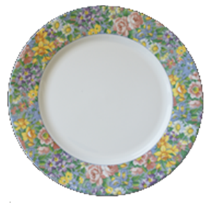 TELLER FLACH 27cm      GIVERNY