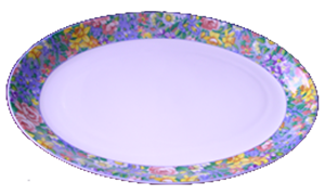 PLATTE OVAL   31cm     GIVERNY