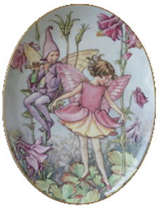 WANDTELLER  *"COLUMBINE FAIRY"