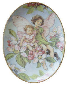 WANDTELLER     "APPLE BLOSSOM"