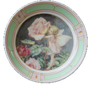 UNTERSETZER ROSA *"FL.FAIRIES"