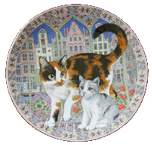 WANDTELLER KATZEN   *"RAMESES"