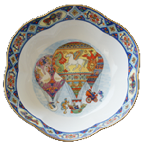 SCHALE GEW.  16,5cm "FL.FANCY"