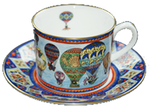 TEETASSE M.U.PALLAD."FL.FANCY"