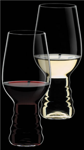 2 STK. RED + WHITE            O-GLAS