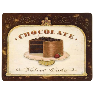 PLATZSETS GR.(4)   VELVET CAKE