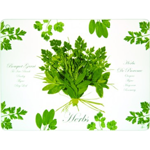 GLAS-SCHNEIDBRETT HERB POTTAGE