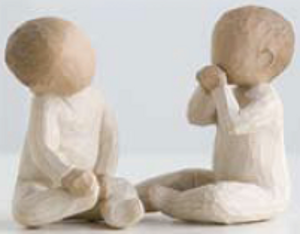 Two Together - Willow Tree Figur Enesco
