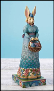 Easter Promenade (Mrs Rabbit With Eggs Basket)