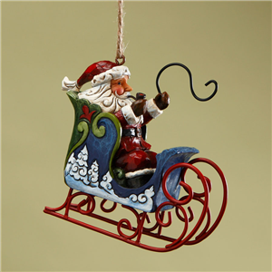 Santa In Sleigh