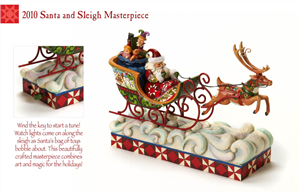Magic Takes Flight (Santa In Sleigh Masterpiece)