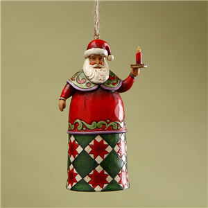 Santa With Candle