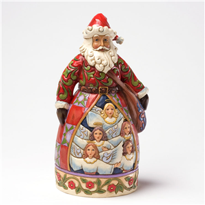 Hark! The Herald Angels Sing (Santa Figurine) N
