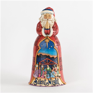 Silent Night (Santa Figurine)