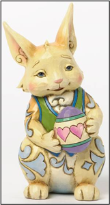 Happy Easter Wishes (Bunny With Egg)