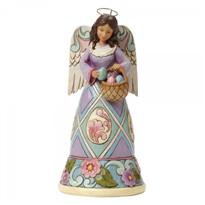 Easter Glory (Angel With Basket & Eggs)
