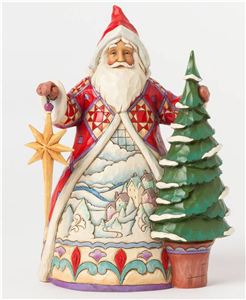 Christmas Magic All Around (Winter Scene Santa)