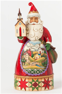 Grace At Christmas Time (Church Scene Santa)
