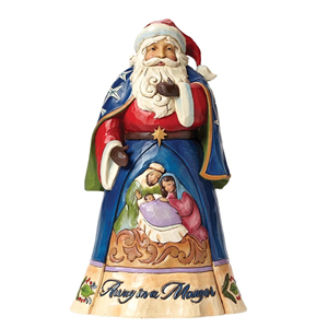 Away In A Manger (Santa Figurine) N