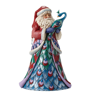 Santa Style (Winter Wonderland Santa With Peacock) N